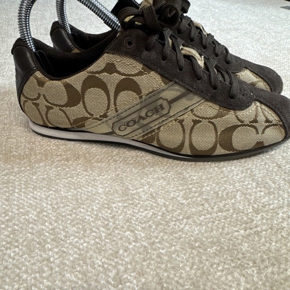 Coach Women's 6.5M Brown & Gold Meredith Sz 7M Casual Shoes - Picture 4 of 8